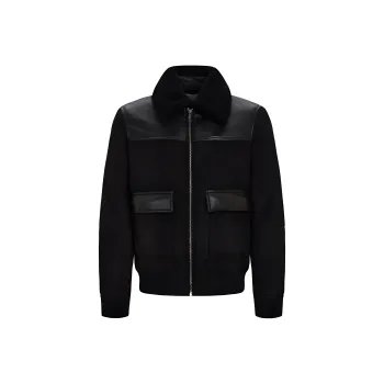 BALLY Leather Jackets Apparel on Sale & Authentic - POIZON