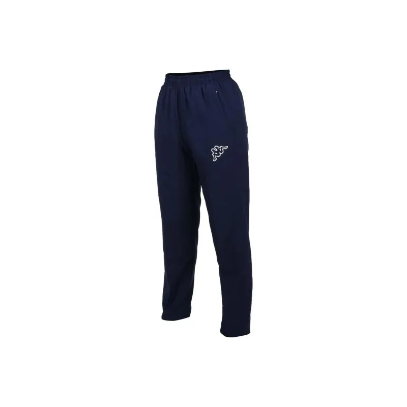 Kappa Knitted Sports Pants Unisex Dark Blue White-0
