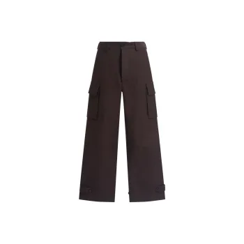MARNI Compact Moleskin Trousers