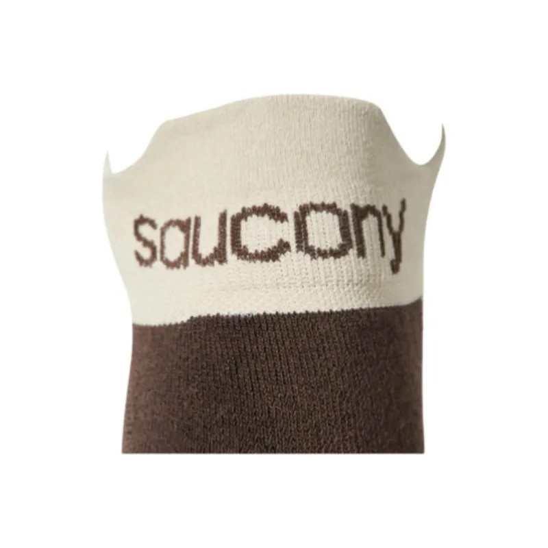 Saucony Polygiene Ankle Socks Unisex 1 Pack Light Khaki-1