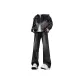Black Gray Fleece-Lined Upgraded-JR