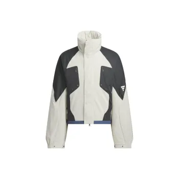Adidas FUSTL P JKT4 Puffer Jacket Men's Light Sesame Earth Gray