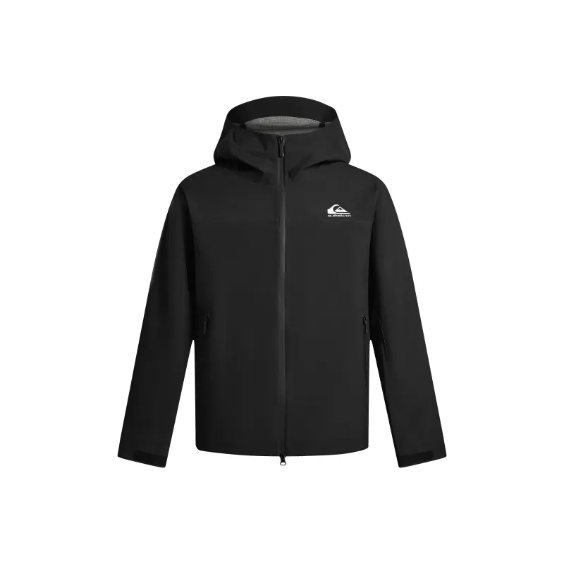Quiksilver Windbreaker Jackets Unisex Black-0