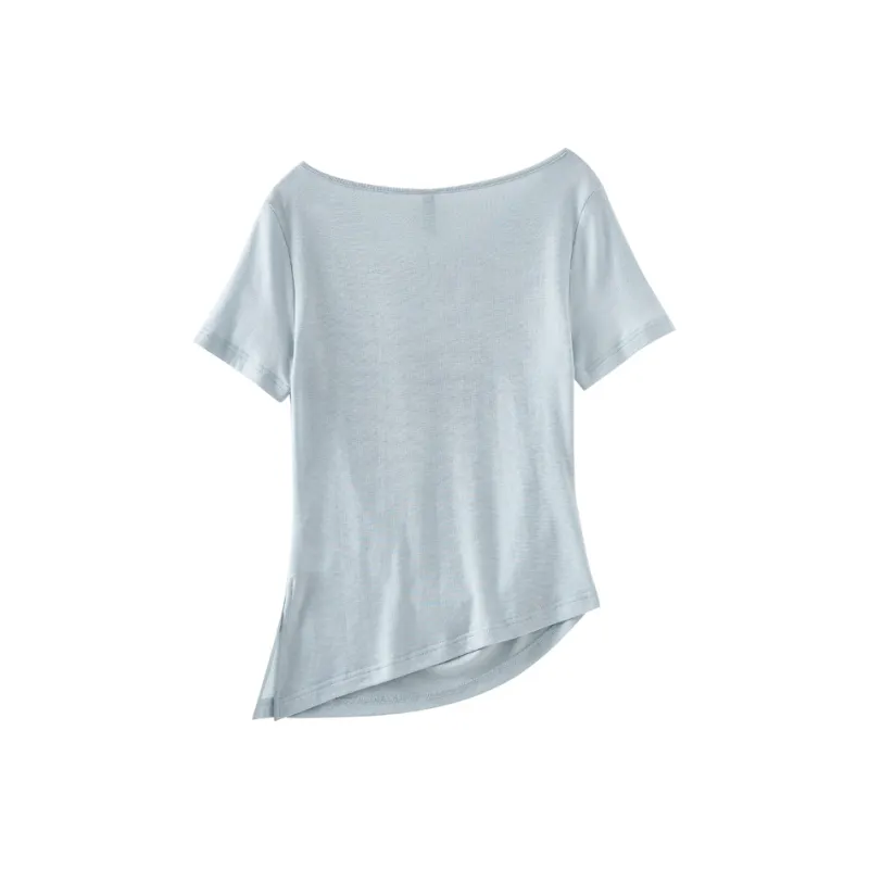 OUNIXUE T Shirts Women's-3
