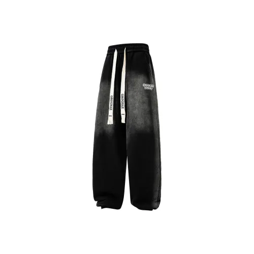 GROGNAK Knitted Sports Pants Unisex Black