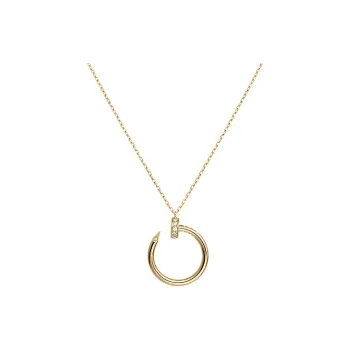CARTIER 18K Gold Necklaces Unisex Gold
