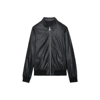 Zadig & Voltaire Mate Reversible Leather Jacket