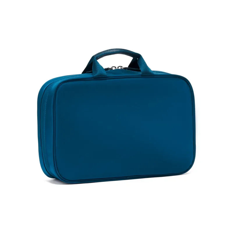 TUMI Voyageur Polyamide Travel Bag Storage Bag Makeup Bag Women's Dark Sapphire Green-1