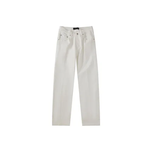 I'm David Jeans Unisex White