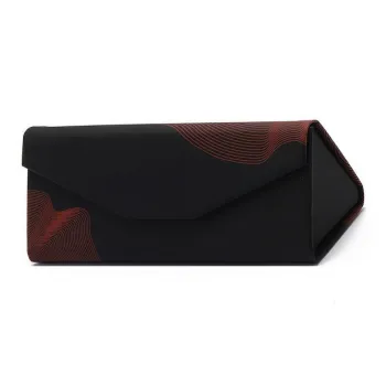 ALOENEY PU Eyeglass Pouch Medium Size Unisex Multicolor