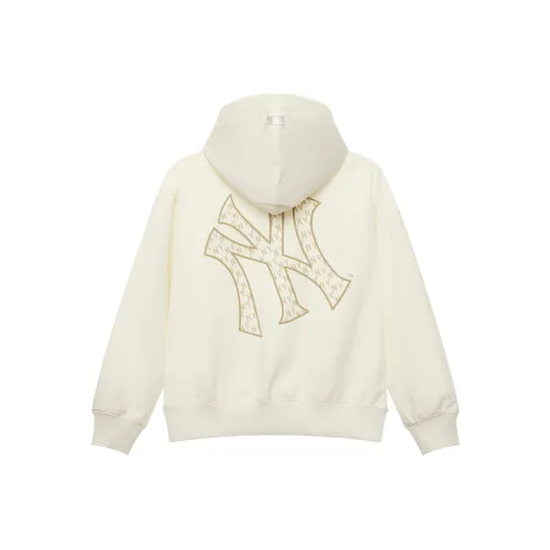 MLB MONOGRAM Collection New York Yankees Hoodie Unisex Standard Ivory