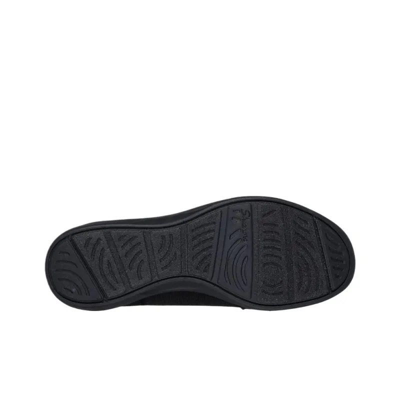 Skechers Arya Low Top Casual Shoes Women's Black-4