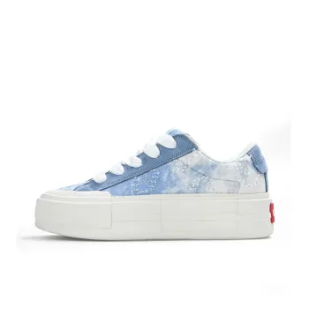 URAKCK Low Top Skateboard Shoes Women's Blue