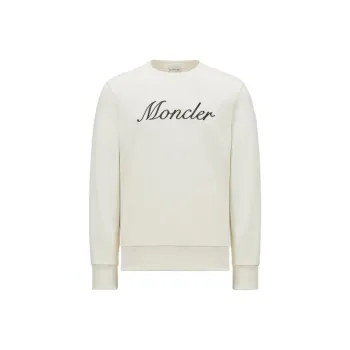 Moncler Logo Patch Crewneck Sweatshirt