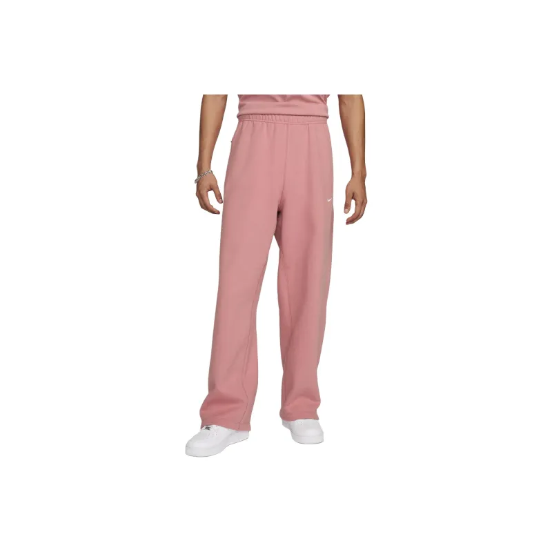 Nike Sportswear Swoosh Knitted Sports Pants Men's Pink-0