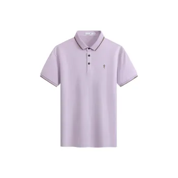 Dance With Wolves Polo Shirt Men's Purple