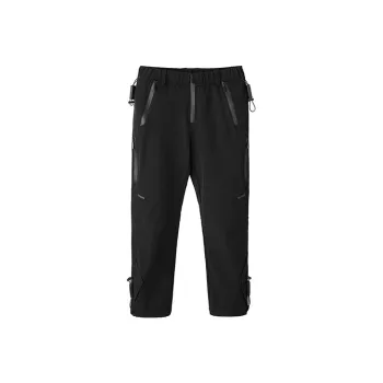 NORVINCY Windbreaker Pants Unisex Black
