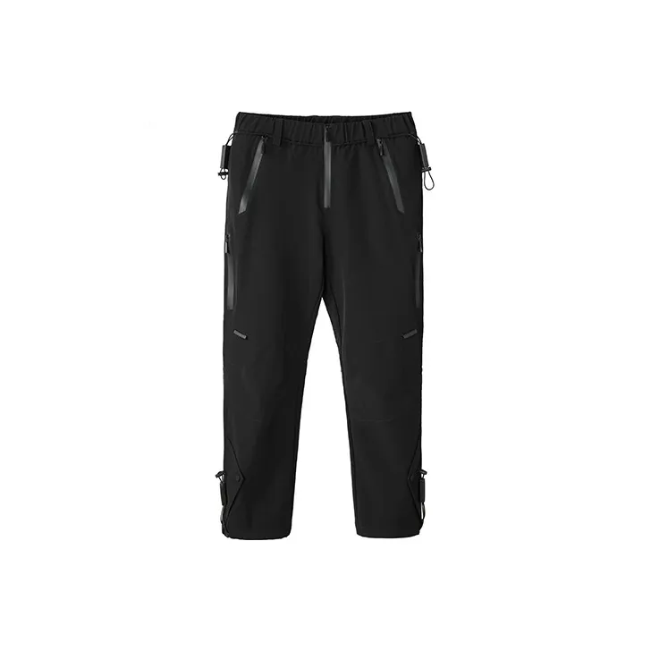 NORVINCY Windbreaker Pants Unisex Black-0
