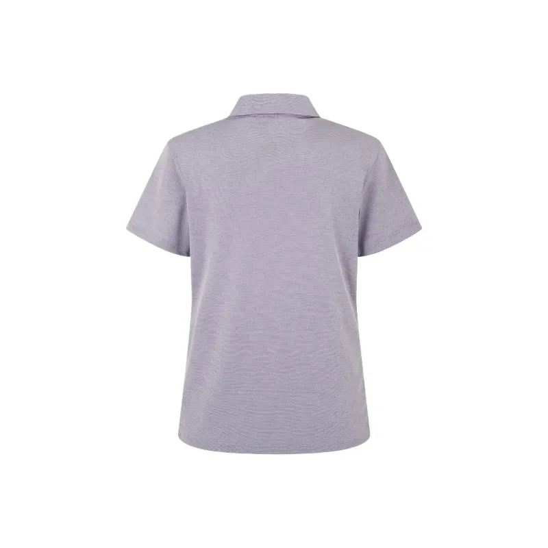 Columbia SS25 LittleWoodHike Polo Shirt Women's Light Purple-1