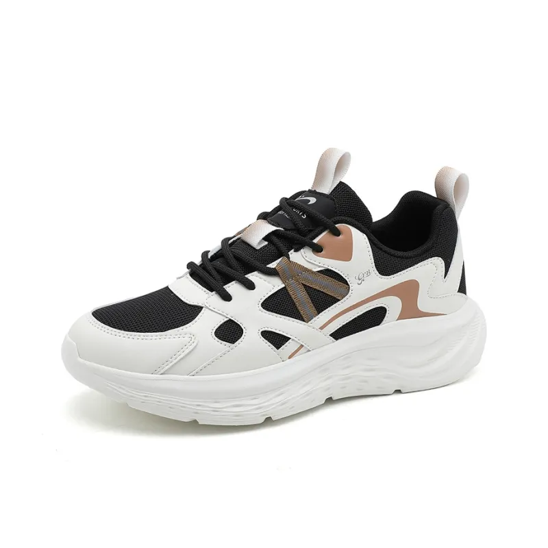 K bird Breathable Height Increase Low Top Casual Shoes Men's-8
