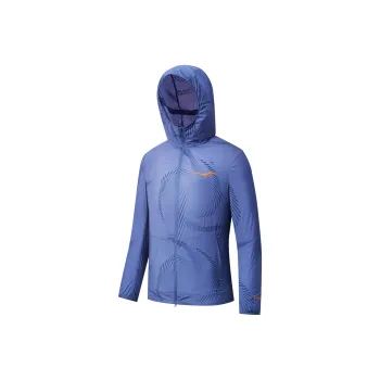 Saucony Super-Light Breathable Cooling Sun Protection Clothing Men's Light Purple Blue Gradient