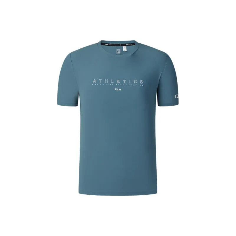 FILA AthleticsFitness Collection T Shirt Men's Blue Duck Edge DB-2