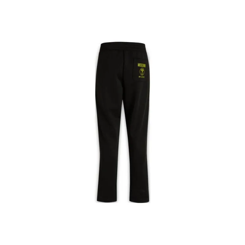 MOSCHINO Logo Printed Side Striped Jogging Pants-0