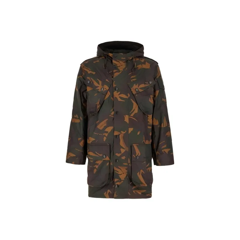 BARBOUR Wax Camo Parka-0