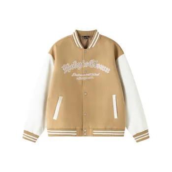 RickyisClown Baseball Jacket Unisex Brown