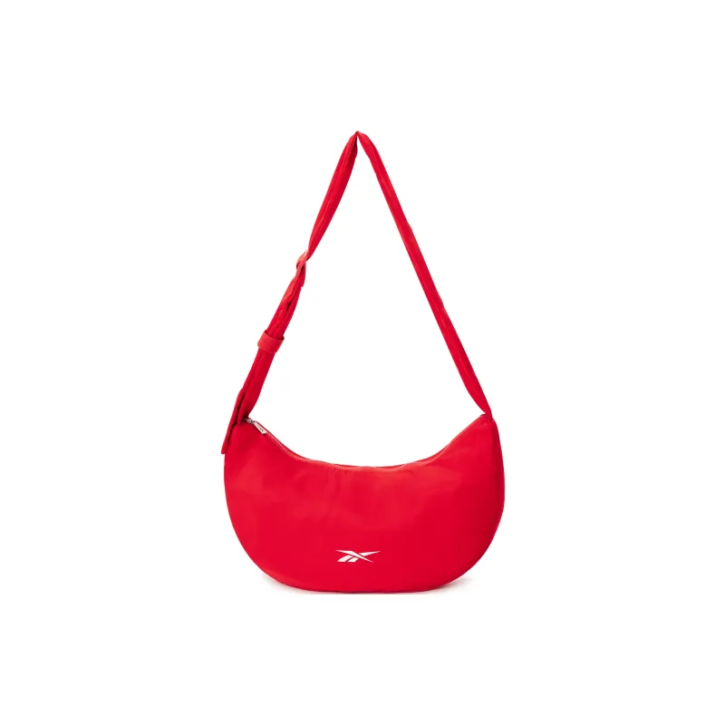 Reebok Fabric Crescent Bag Crossbody Bag Unisex Red/Black-3