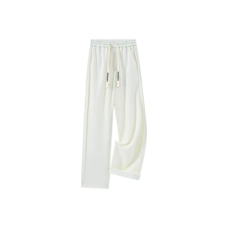 SPONGEBOB SQUAREPANTS Casual Pants Unisex Ecru-0