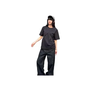 DUATOGE T Shirts Men Black 