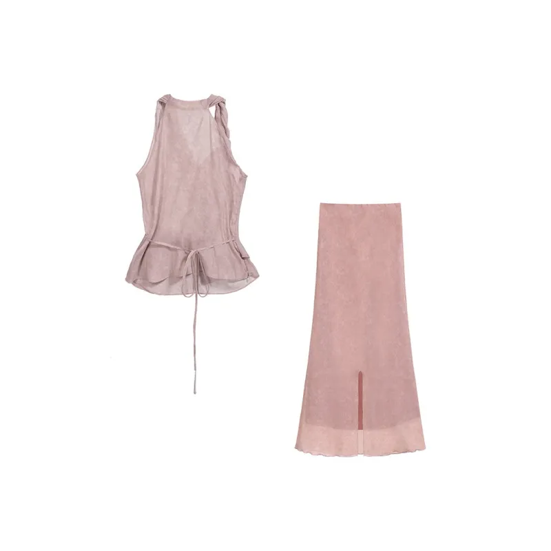 PLANE DRIFT Two Piece Skirt Sets Women's-1