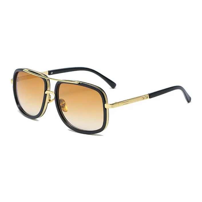 NOME Metal Square Sunglasses Unisex-1