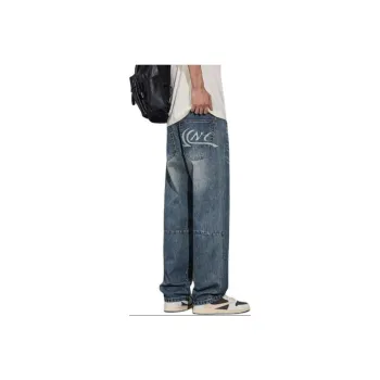ORMY Jeans Unisex Blue
