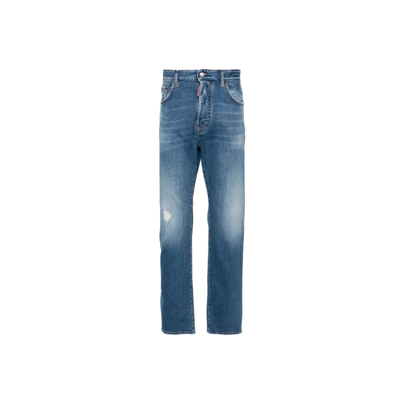 DSQUARED 2 642 Distressed Slim Cut Jeans-0