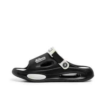 JEANSWEST Beach Sandals Men Black/White