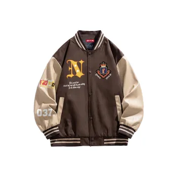 FONDLOOK Baseball Jacket Unisex