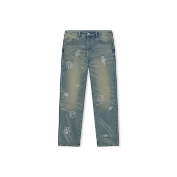 DICETINY Jeans Unisex Light Blue