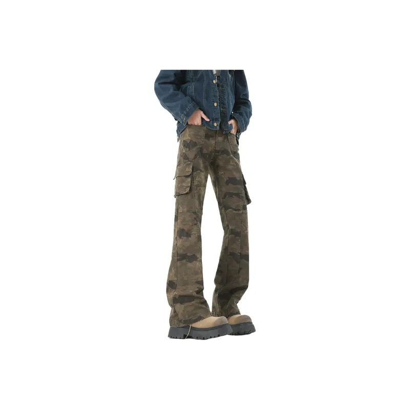Ang2 Stu Cargo Pants Unisex Camouflage-5