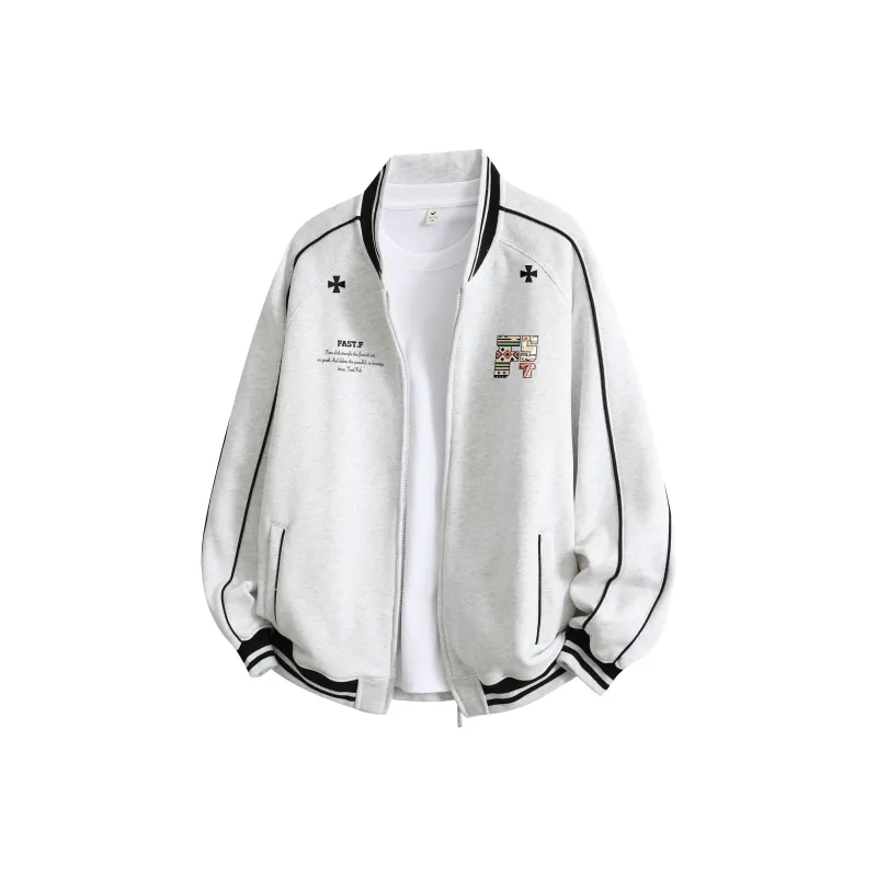 FASTFISH Baseball Jacket Unisex-5