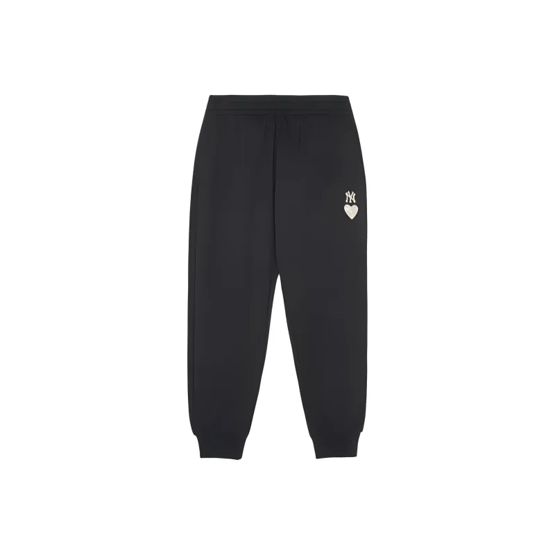 MLB SS24 New York Yankees Knitted Sports Pants Unisex Black-0