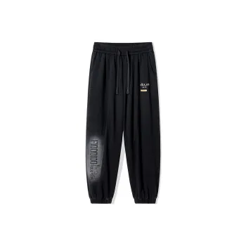 FIDO DIDO Casual Pants Unisex Black