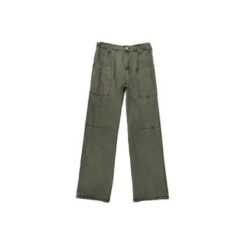 Michael Rock Cargo Pants Unisex Washed Green
