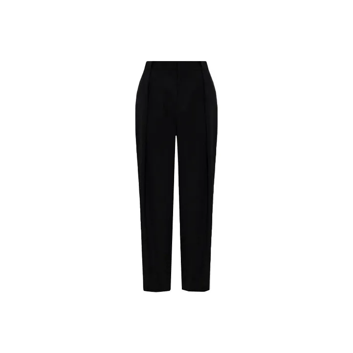 BALMAIN Pleat Detailed Wide Leg Trousers-0