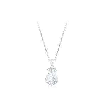 Ancient Jewelry 999 Fine Silver Necklaces Women's