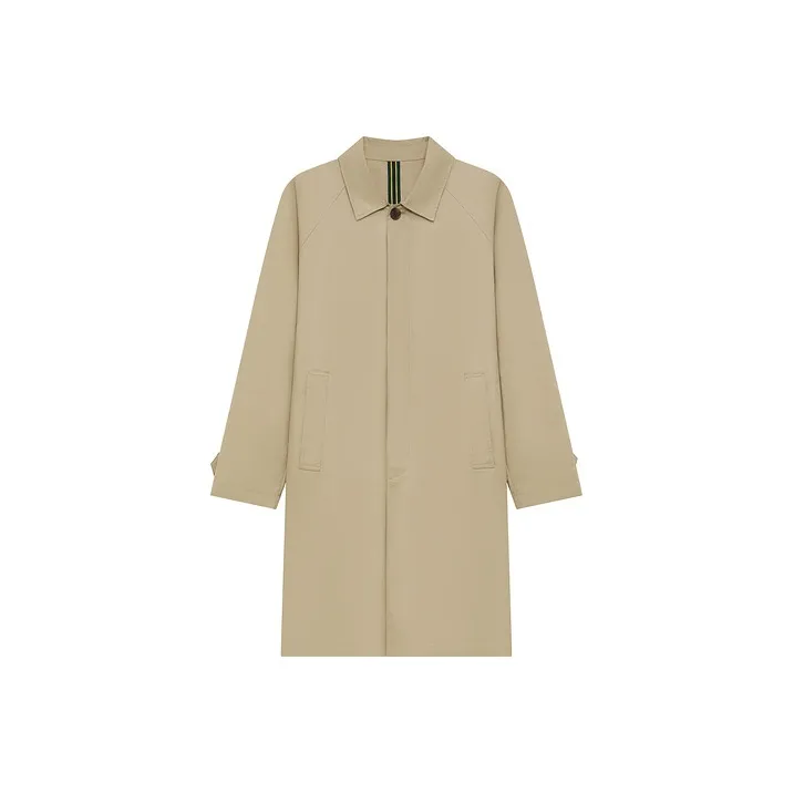 Teenie Weenie Men 24FW Trench Coat Unisex Khaki-0