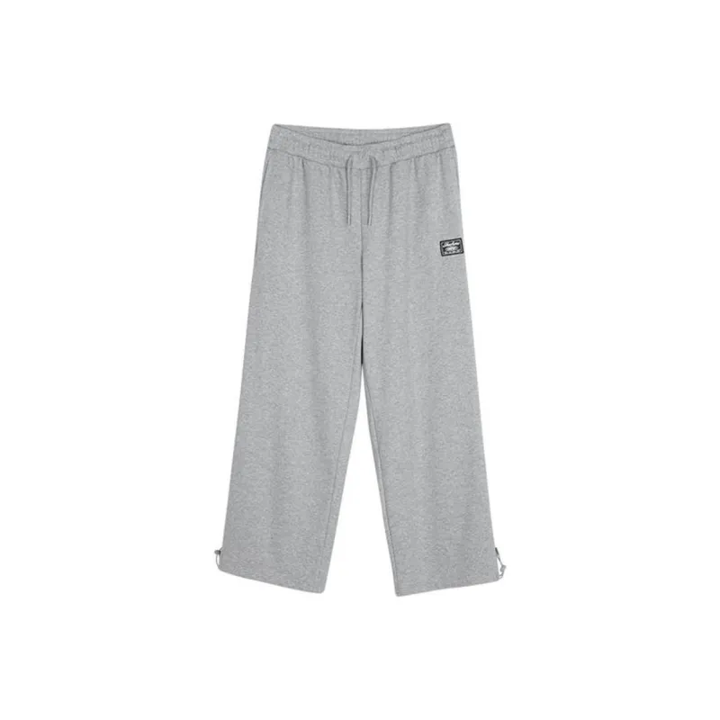 Skechers Colorful Knitted Sports Pants Men's Medium Heather Gray-0
