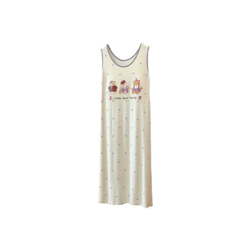 Ta Yan Nightgown Women's Apricot
