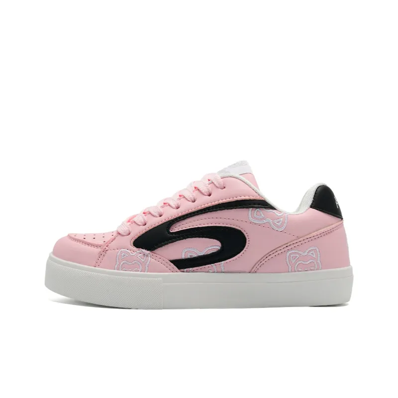 ALI THE FOX Slip Resistant Low Top Skateboard Shoes Unisex-10